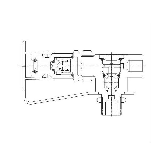 QF-T1H4 CNG-Zylinder-Messing-Absperrventil für PKW-LKW